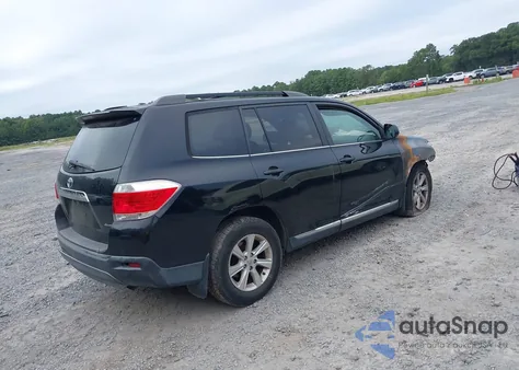 2011 Toyota Highlander Se V6 from USA, damaged, VIN 5TDBK3EH8BS064368